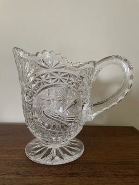 Hofbauer Byrdes Bird Glass Pitcher